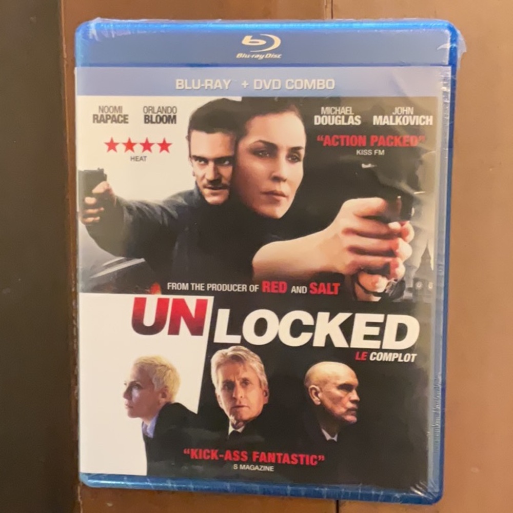 Unlocked Blu-ray + DVD Combo